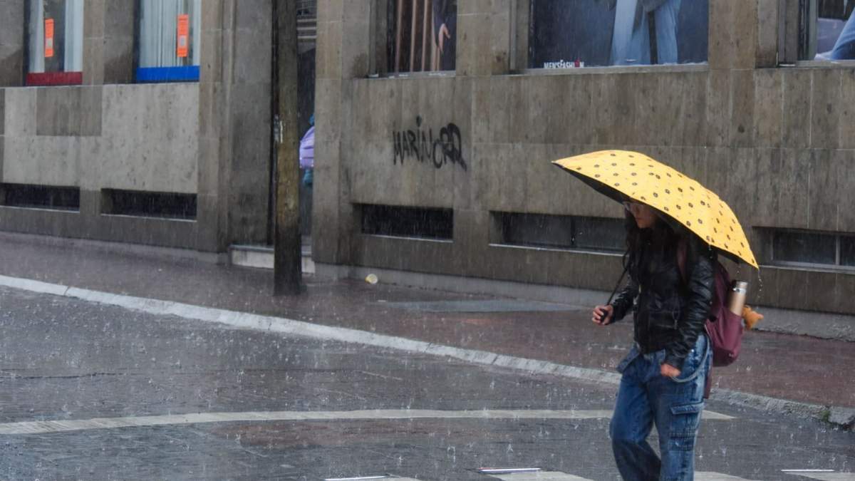 Se prevén lluvias con intervalos de chubascos en el Estado de México este jueves