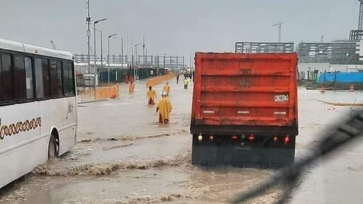 La inundación en Dos Bocas