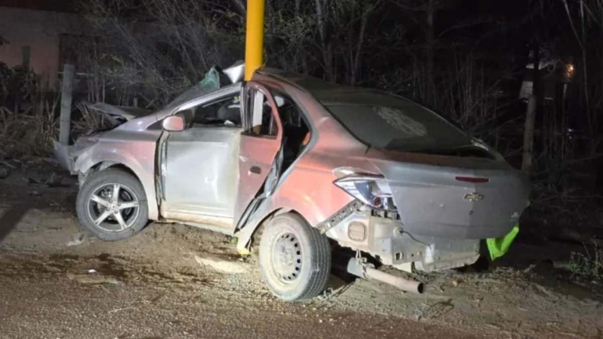 Accidente en Centenario. Fuente: (Facebook)