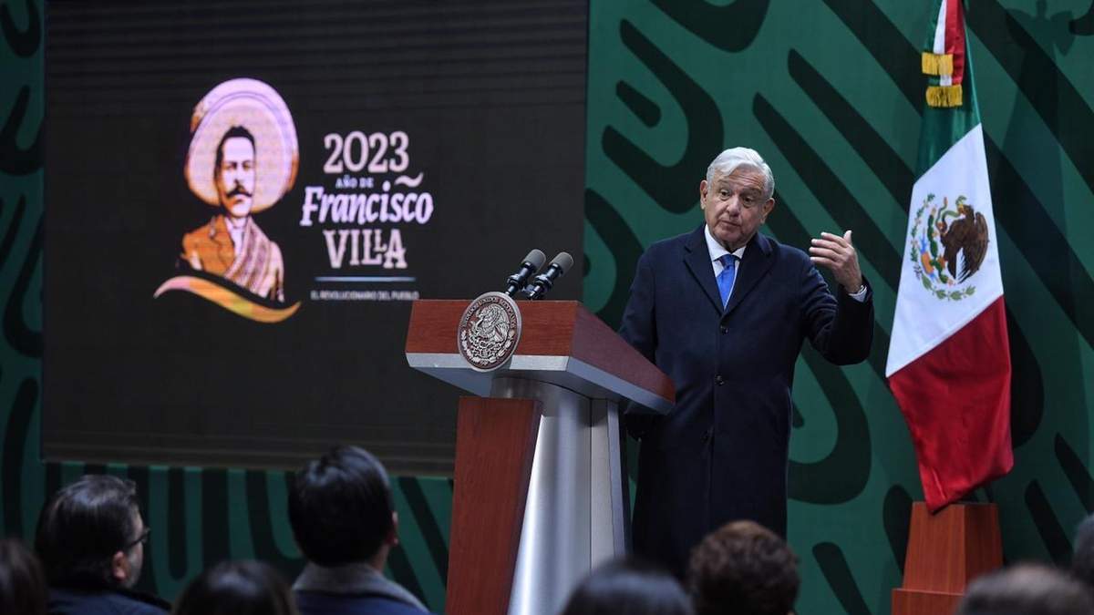 El presidente López Obrador