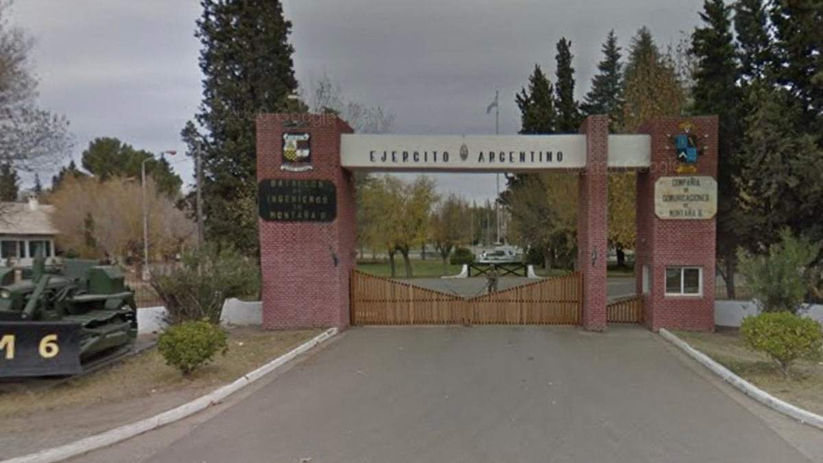 Ejército, sede Neuquén. Fuente: (Twitter)