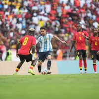 Discreta victoria de la Selección argentina en Angola con uno de Messi