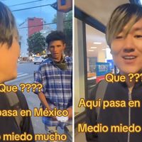 Tiktoker japonés graba cómo lo intentan asaltar en calles de la Cuauhtémoc (Video)
