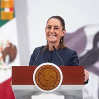 Reconoce presidenta trabajo de Américo para construir el Puerto del Norte