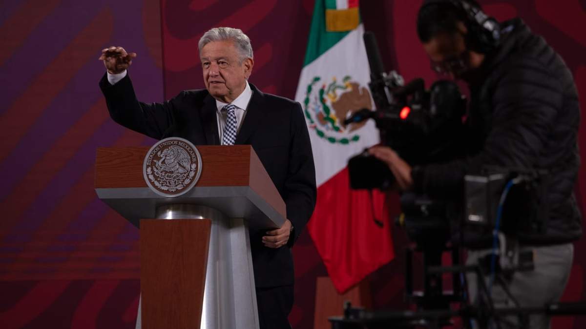 El presidente en Palacio Nacional