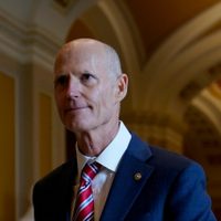 El senador Rick Scott desafía a Mitch McConnell por el liderazgo republicano en el Senado de EU