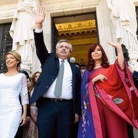 Cristina Fernández de Kirchner felicitó a Alberto y Fabiola por el nacimiento de Francisco
