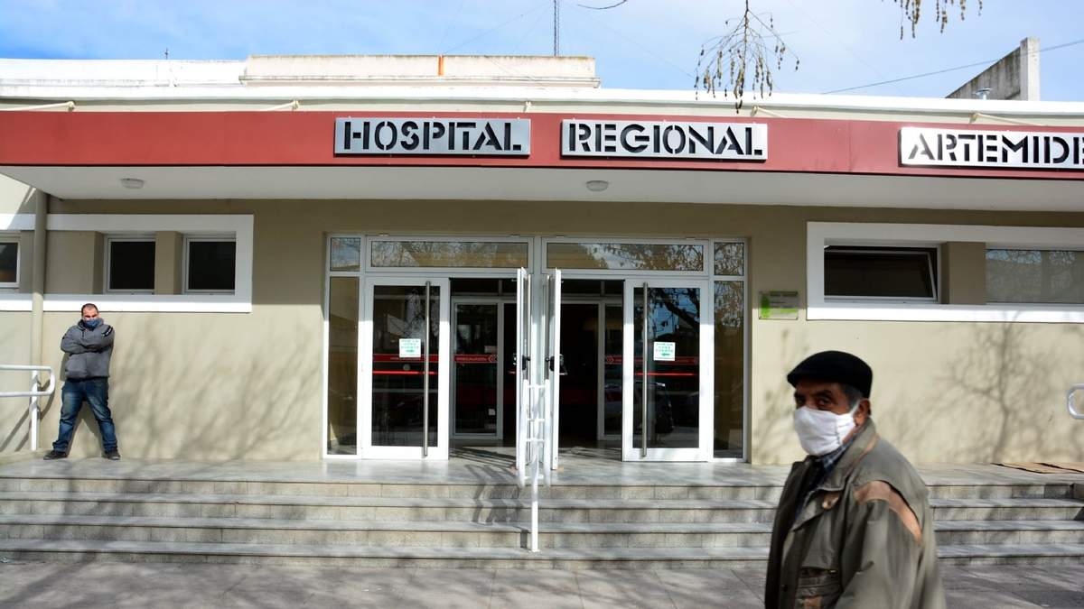 Hospital de Viedma. Fuente: (Twitter)