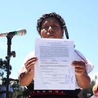 Tenemos que luchar contra este sistema patriarcal: la zapatista Marichuy tras su registro en el INE