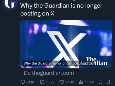 El diario The Guardian dejará de publicar su contenido en X por ser una red “tóxica”