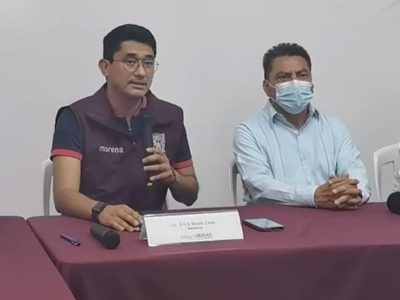 Morena denuncia la detención ilegal de su candidata a la alcaldía de Palizada