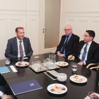 Gutiérrez se reunió con directivos de ConocoPhillips y Wintershall Dea