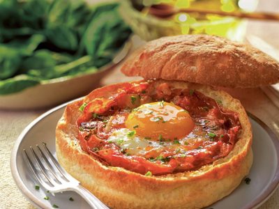 Si no se te ocurre qué cocinar, prepará estos deliciosos niditos de huevos con calabaza y queso