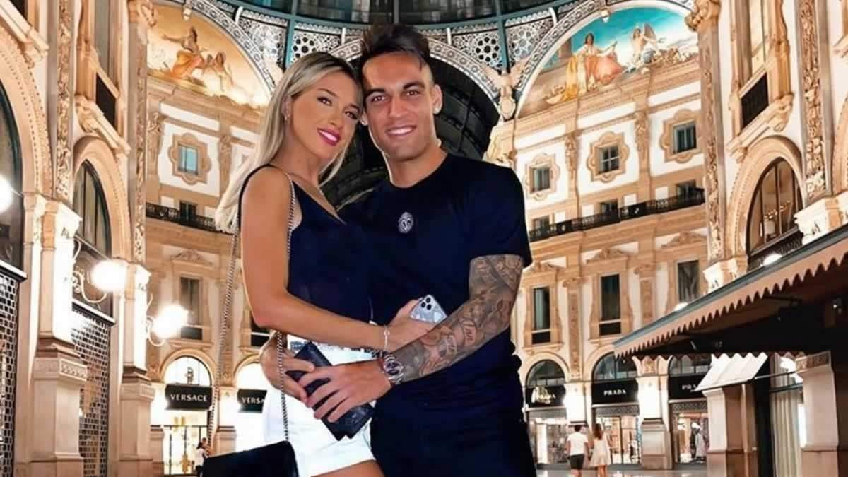 Agus Gandolfo y Lautaro Martínez. Fuente: (Instagram)
