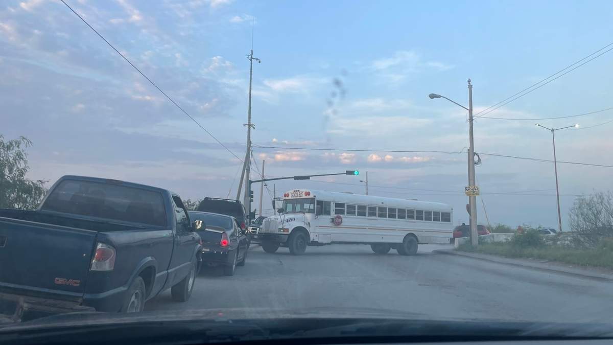 Un bloqueo en Tamaulipas