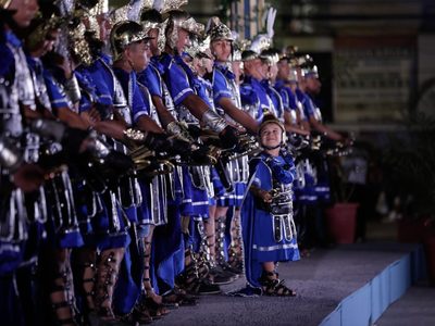 Acuden 100 mil personas a la representación de la Pasión de Cristo en Iztapalapa (Fotogalería)
