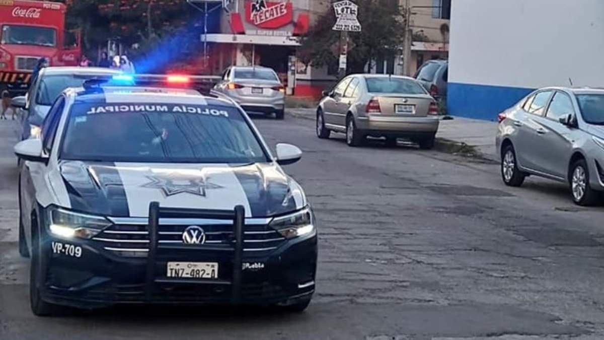 El sujeto fue detenido por policías de Puebla