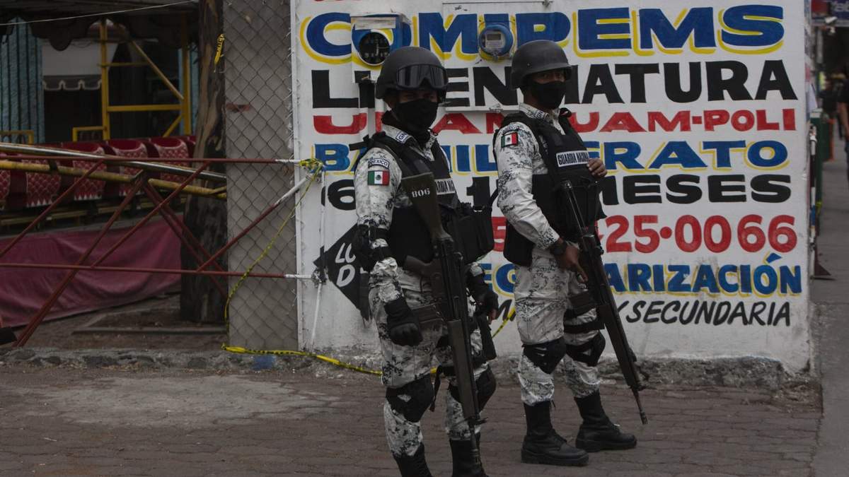 Elementos de la Guardia Nacional