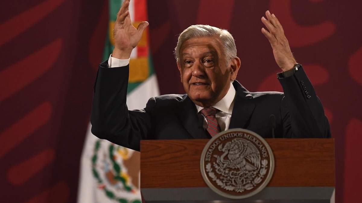 El presidente López Obrador