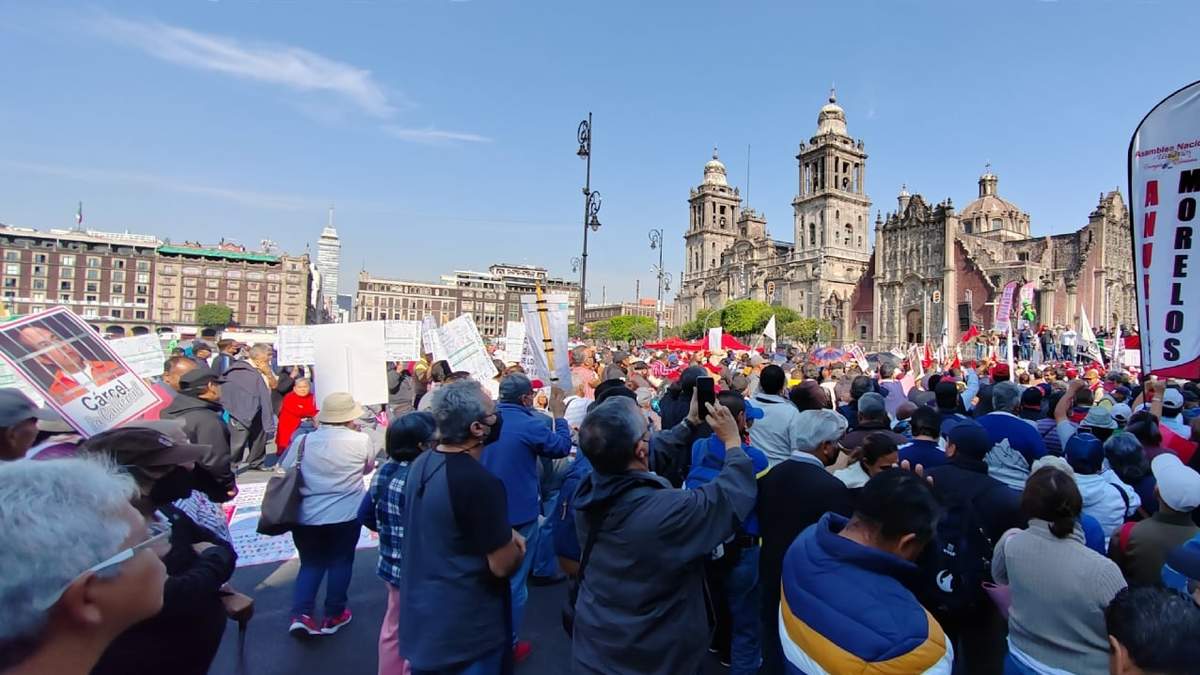 La concentración del SME en el zócalo