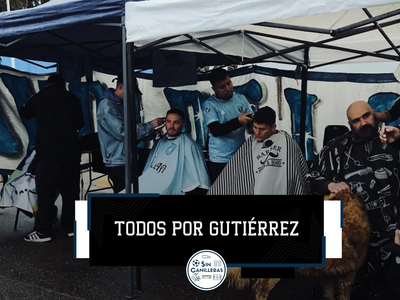 Los hinchas de Gutiérrez y una campaña histórica para salvar al club