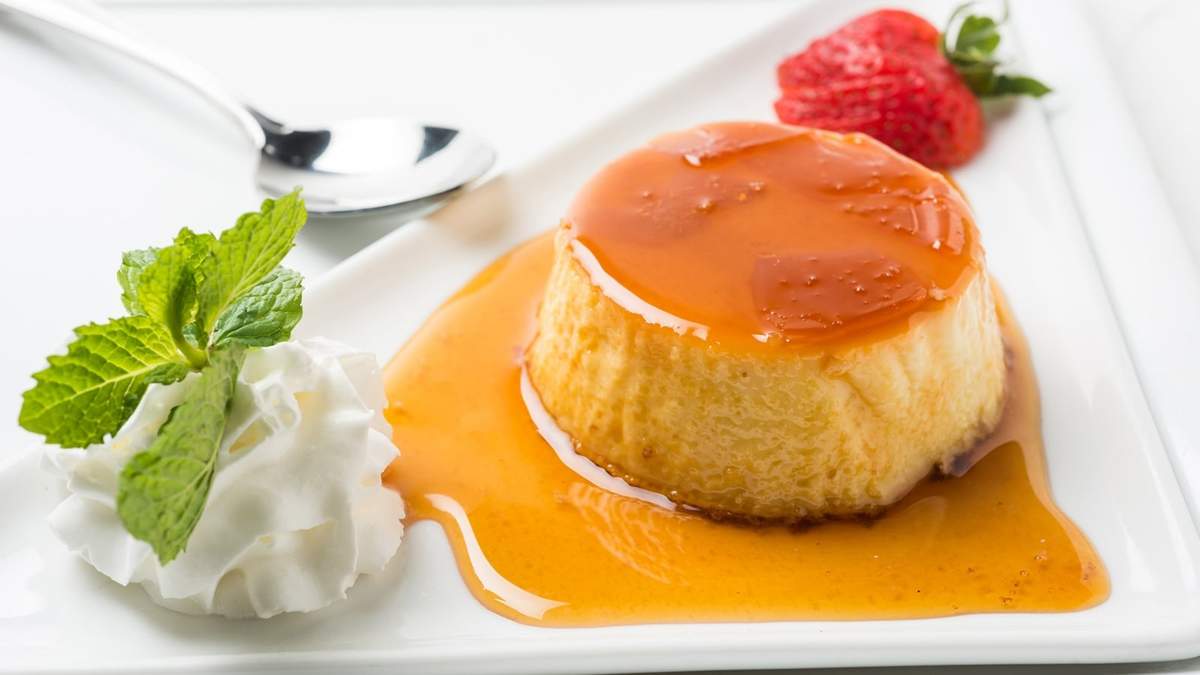 Flan de dulce de leche. Fuente: (Instagram)