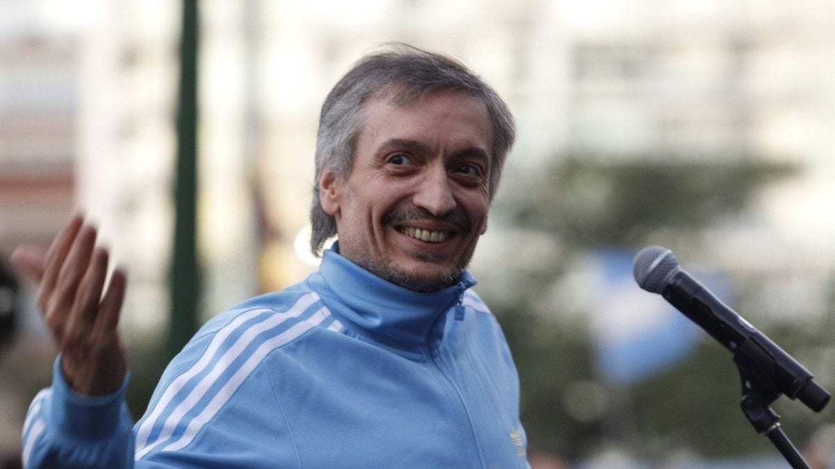 Máximo Kirchner.