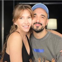 Ya queda menos: mirá cómo está hoy Mora Calabrese, la esposa de Abel Pintos, embarazada de 5 meses