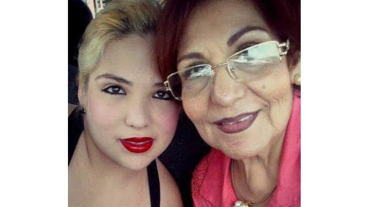 Miriam Rodríguez y su hija