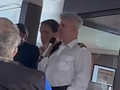 Sale a la luz video donde capitán del crucero con hantavirus informó sobre la primera muerte a bordo