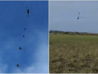 Despiden con honores al cadete que sufrió accidente en paracaídas (Video)