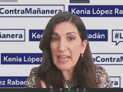 "Estamos frente a un brutal gasolinazo", denuncia Kenia López en la "contramañanera"
