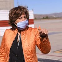 La gobernadora fomenta el uso de barbijos en la provincia