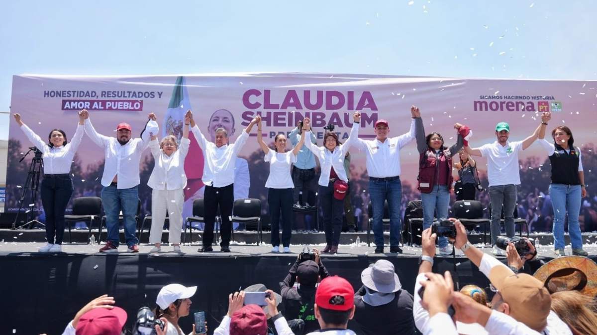 Claudia Sheinbaum en Ixtapaluca