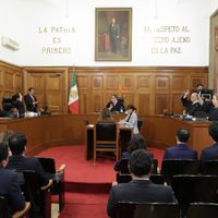 Javier Laynez celebra la última sesión en la historia de la segunda sala de la Corte