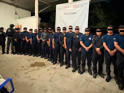 Detienen a 16 policías municipales de Chilón por presuntamente liberar ilegalmente a un reo