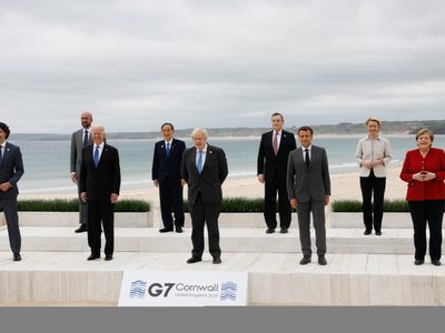 Arranca la Cumbre del G7: la reina Isabel recibió a las primeras potencias del mundo