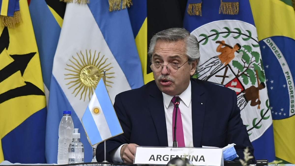 Alberto Fernández, en CELAC. Fuente: (Twitter)