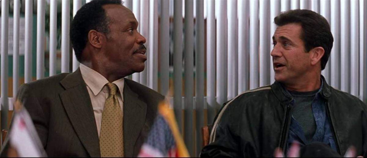 Danny Glover y Mel Gibson