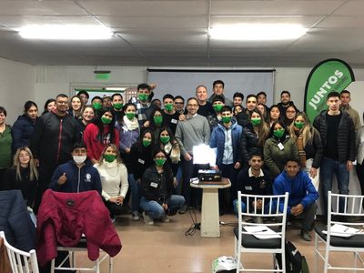 Más de 900 jóvenes participaron de la escuela de formación política de JSRN
