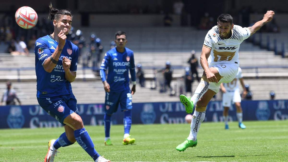 Partido Pumas vs Necaxa
