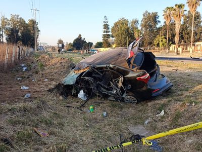 Familia sufre fuerte choque en carretera de Jalisco; reportan un muerto y seis heridos