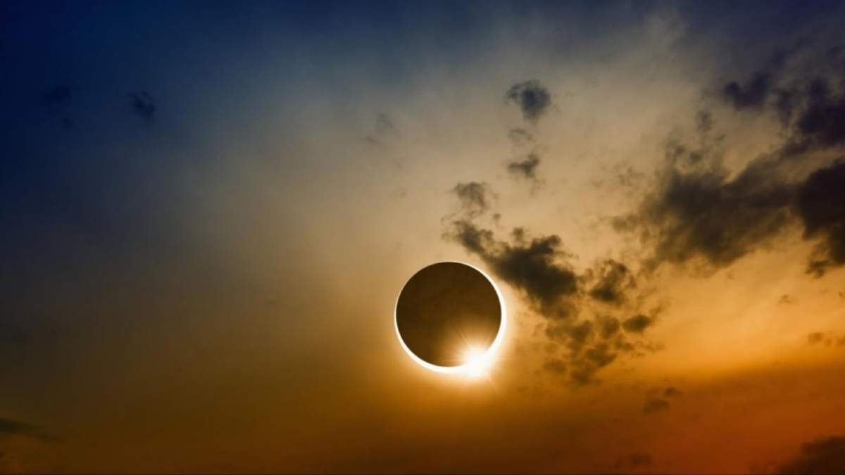 Eclipse solar. Fuente: (Twitter)