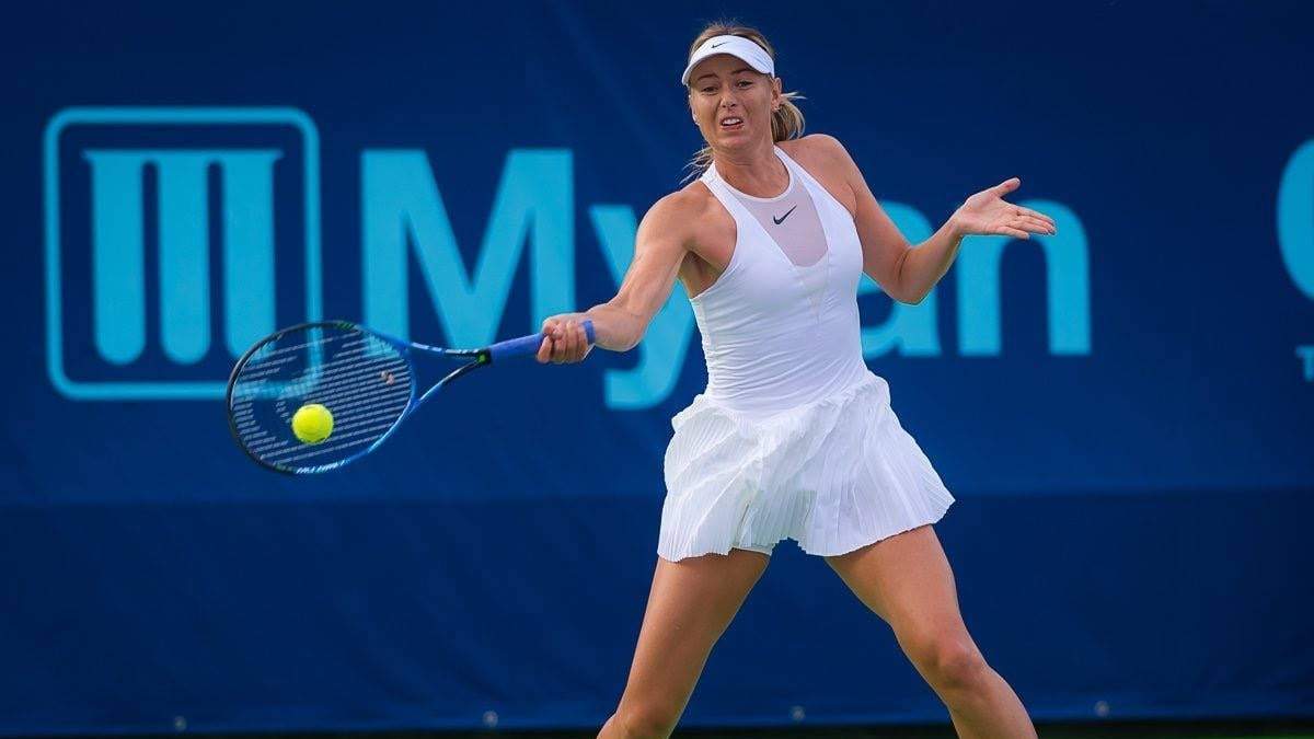 La tenista Maria Sharapova