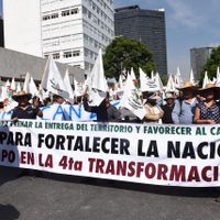 Campesinos advierten: reunión con AMLO o paro nacional de dos días y sigue el plantón