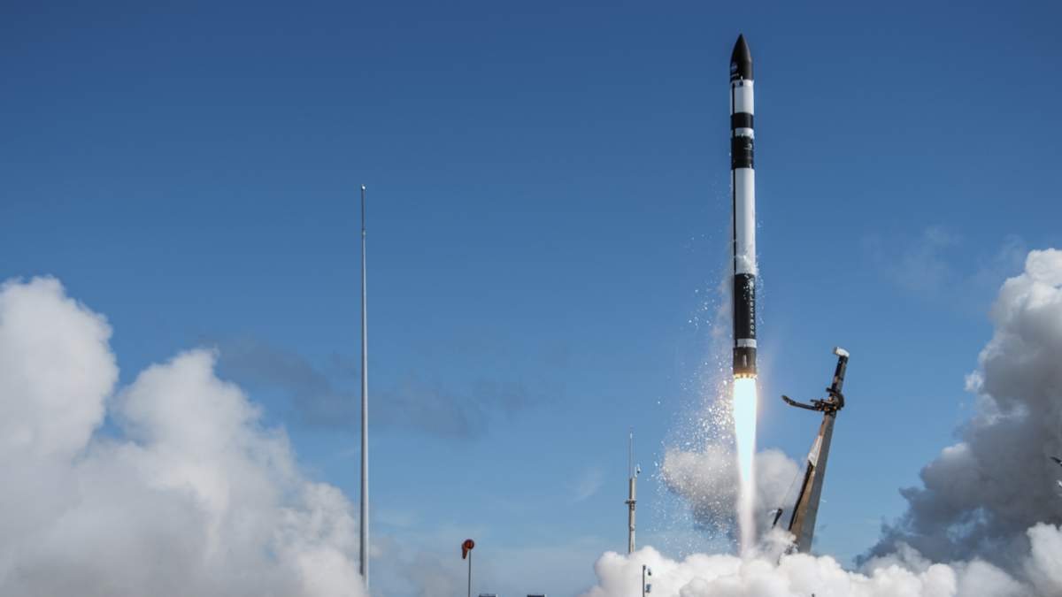 Los artefactos de la NASA fueron lanzados en un cohete Electron, de la compañía RocketLab (imagen de archivo)