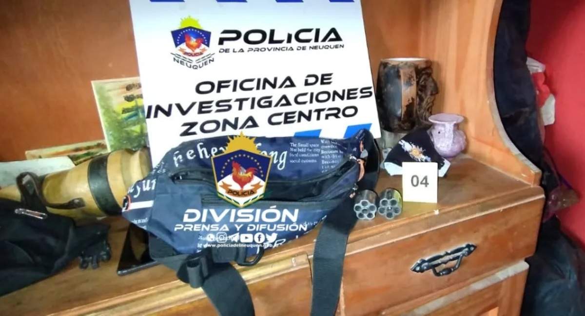 Todo lo incautado fue trasladado a la sede policial. Fuente: (Prensa Policía)