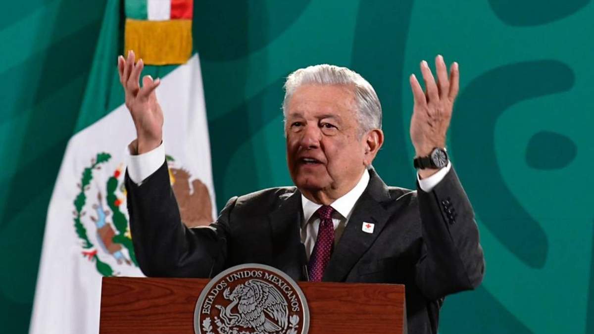 El presidente López Obrador
