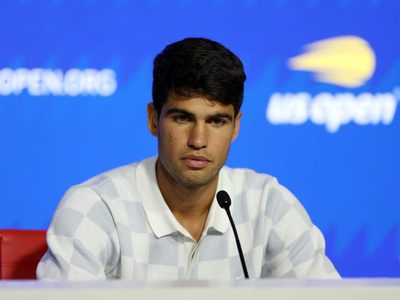 Después del susto: Carlos Alcaraz negó su lesión a días del debut en el US Open