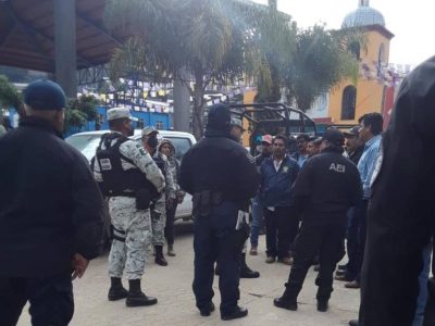 Liberan a elementos de la GN, policías y ministeriales de Oaxaca retenidos en Santiago Textitlán